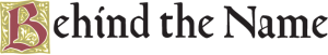 Image from www.behindthename.com